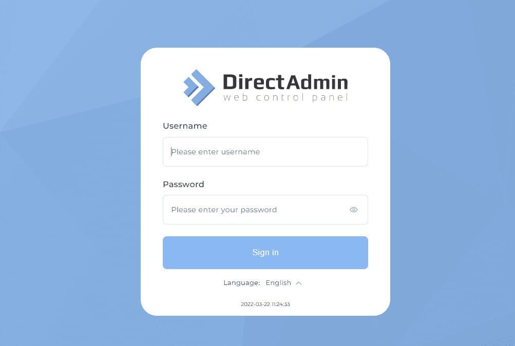 mengenal directadmin